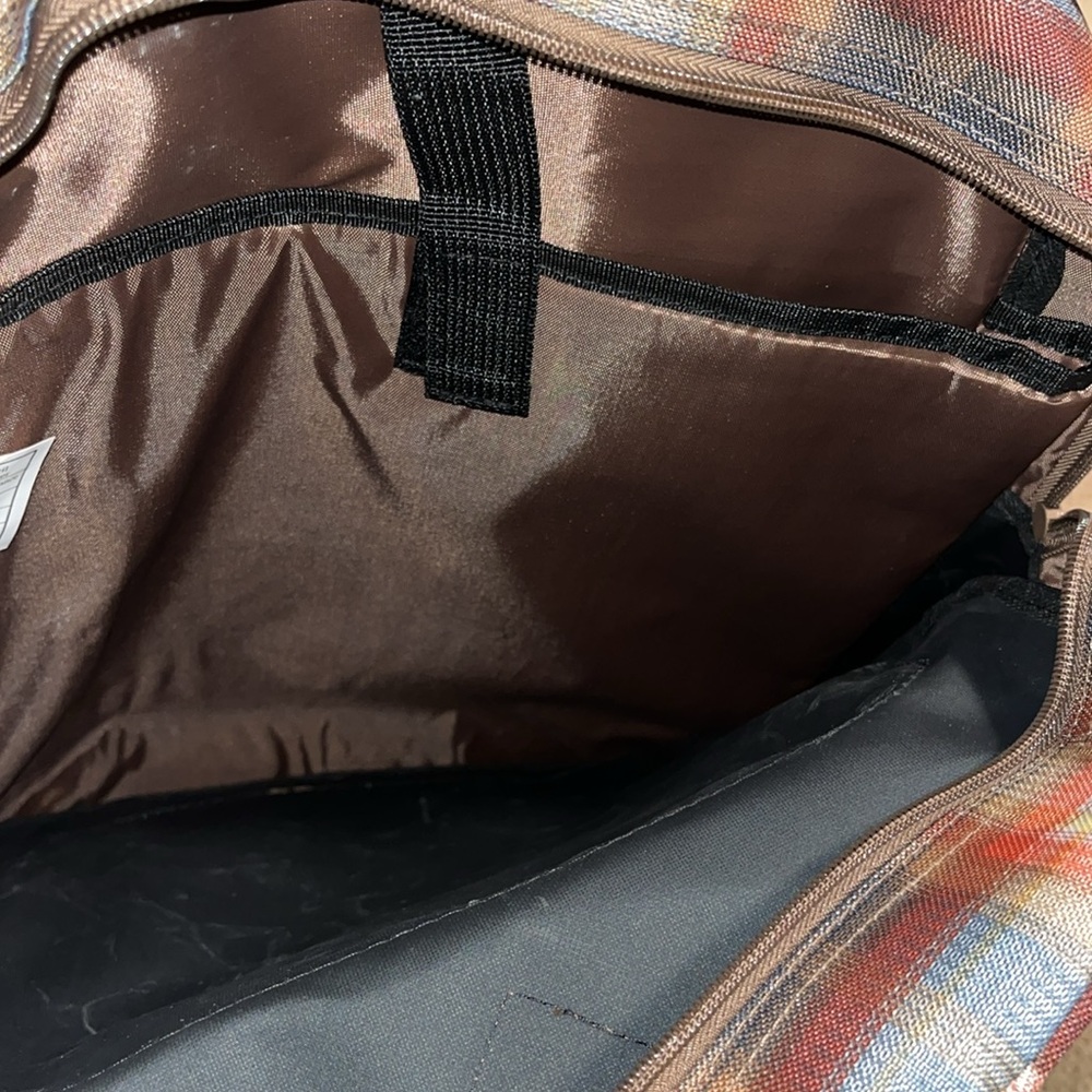 Dickies Varsity Multicolor Plaid Backpack new with tags - Picture 4 of 7